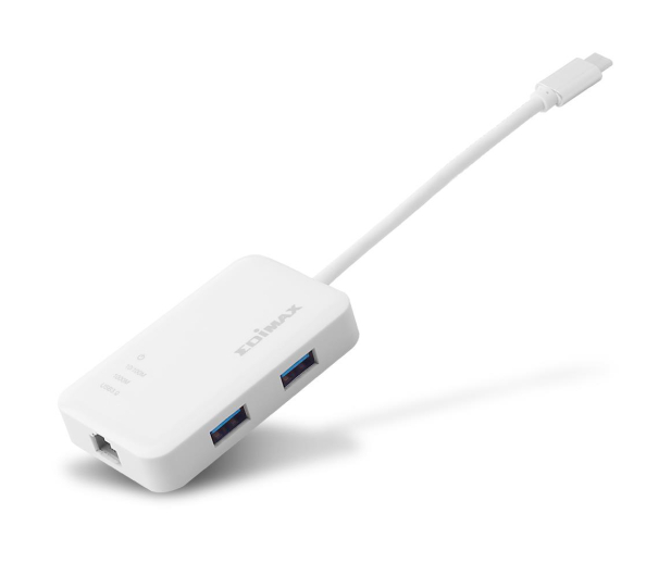 EDIMAX EU-4308 USB-C (1000Mbit) Gigabit + 3xUSB 3.0 HUB - 381636 - zdjęcie 3